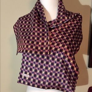 Part two silk scarf.